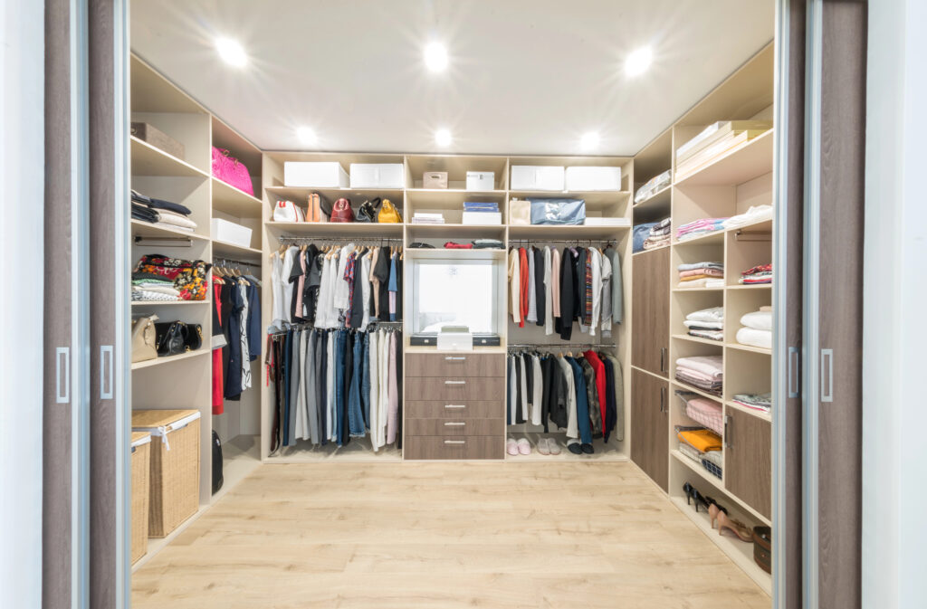 organized closet